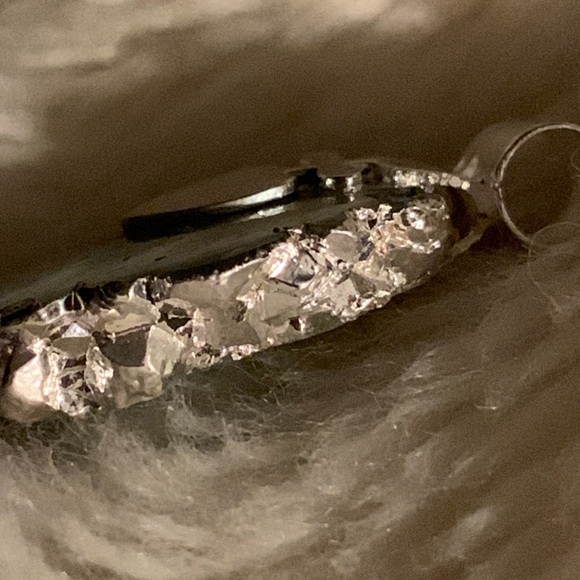 Mint green crystal Druzy pendant - Picture 10 of 11